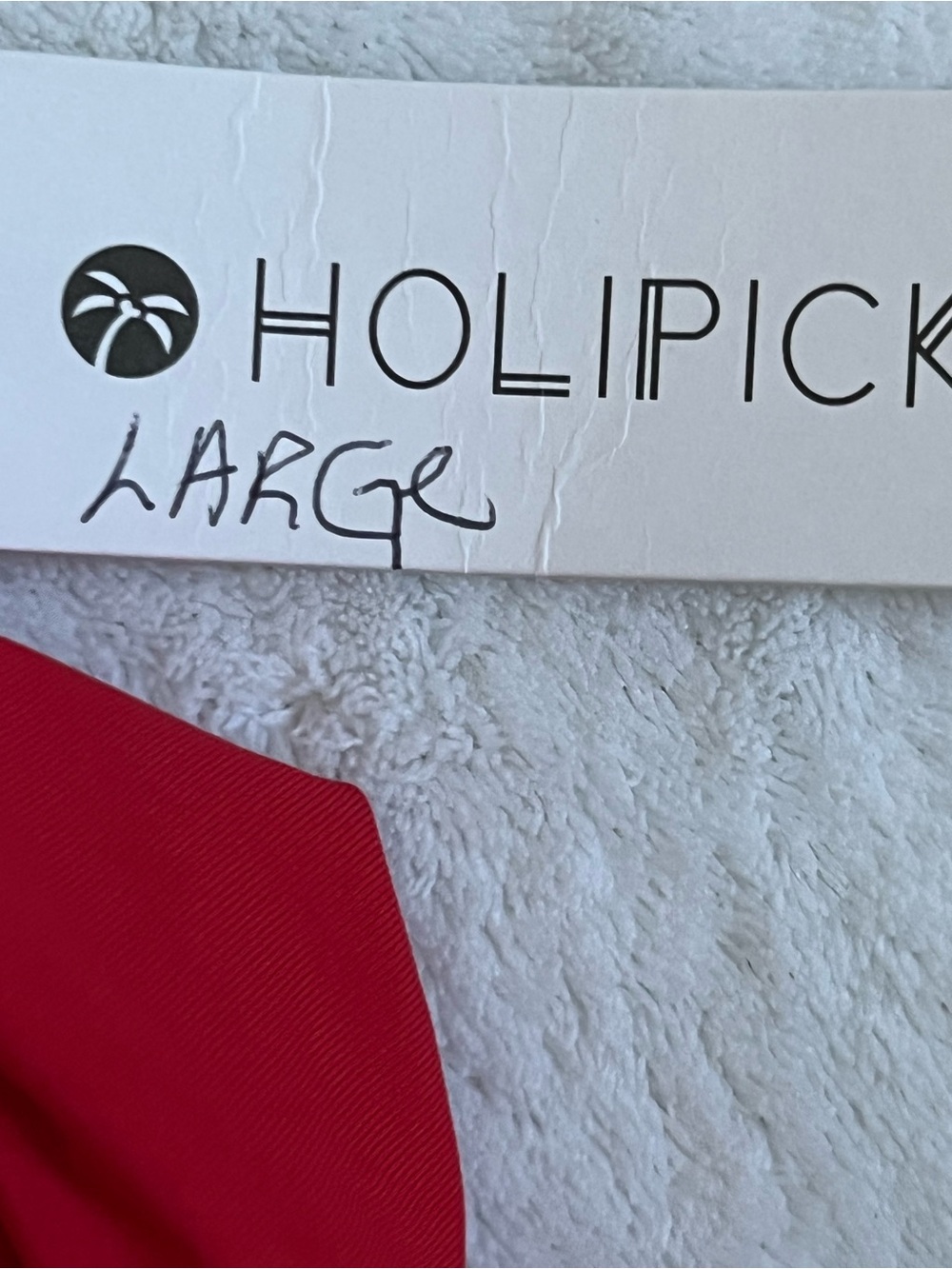 Holipick Red bathing suit bottoms - Vibrant Red